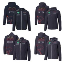 2022 New Hoodie 1 Team Zip Up Jacket Racing Car Fans Casual Oversized Sweatshirt Autumn Winter Warm Windbreaker Customi3739774