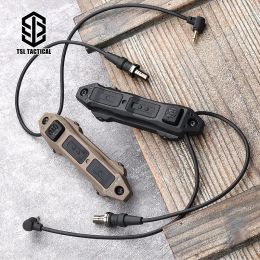Lights New M300 M600 Tactical Remote Pressure Switch Dual Function Control Sf/2.5 Plug Fit Mlok Keymod Picatinny Rail Airsoft Hunting