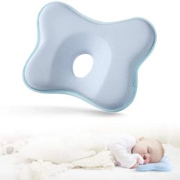 Pillow Baby Pillow Newborn Prevents Flat Head Cushion Sleeping Support Toddler Pillow in Memory Foam