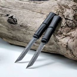 Outdoor Stainless Steel Fruit Knife, EDC Handy Knife, Multi-purpose Camping Barbecue Meat Knife, Steak Knife