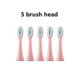 Toothbrush Original Replacement Children Brush Heads 5pcs Soft Brush Head Smart Sonic Electric Toothbrush Tips Accessories