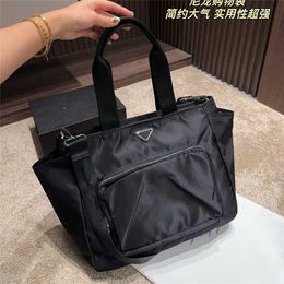 Tote bag high definition Parachute nylon tote Oxford cloth inverted triangle crossbody Travel lightweight large capacity shopping