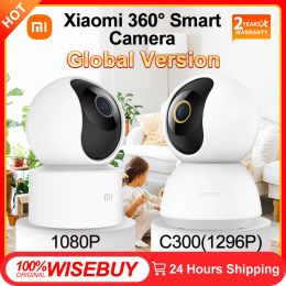 Cameras Globalna wersja Xiaomi Mini 360 ° kamera PTZ IP SE 1080P C300 Wifi podczerwieni noktowizor AI humanoidalne wykrywanie dla MI intel