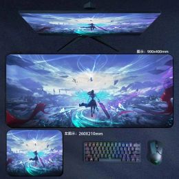 Rests Comic Fights Break Sphere Dou Po Cang Qiong Xiao Yan Medusa Mouse Pad Extra Large Anime Office Desk Keyboard Pad Customised