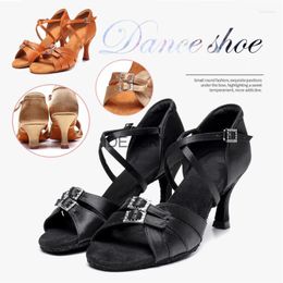 Dance Shoes Fashion Ballroom Soft Bottom Latin Women's Salsa Professional High Heels 5CM/7cm