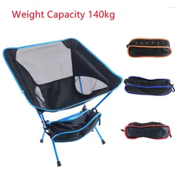 Camp Furniture Camping Fishing Chair Portable Ultra Light Folding Outdoor Barbecue Travel Beach Hiking Picnic Seat Tool BBQ