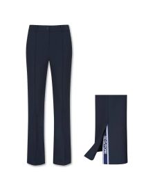 Pants Golf Pants 2023 New Women Pants with Slit Design Micro Flared Pants Ladies Fashion Trousers 0195