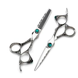 Shears Hair Cutting Scissors Haircut Scissors Set Professional Barber Shop Hairdressing Scissors Thinning Styling Tools