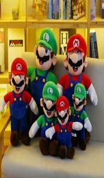 20/30/40 cm cute plumber and Luigi plush toy cartoon game cartoon character plush doll girl home decoration children Christmas gift3887013