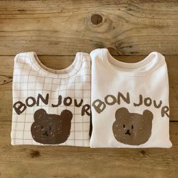 Tops Cute Long Sleeve Triangle Romper Casual New Born Outfits Fashion Clothes Newborn Baby Girl Boy Spring Autumn Clothes