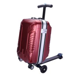 Carry-Ons 21 inch carry on luggage Waterproof travel suitcases scooter luggage bag storage box Boarding box Designer luggage suitcases