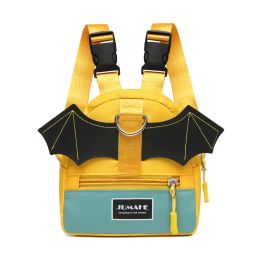 Bags Polyester Backpack for Harness Pull Bag Pet Dogs Collar Adjustable Shoulder Strap Different Sizes For Pets With Harness Leash