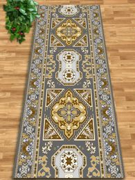 Carpet Morocco Style Hallway Carpet Decoration Home Floor Mat Hotel Corridor Long Carpets Non-slip Rooms Decor Bedsdie Large Size Rugs T240422