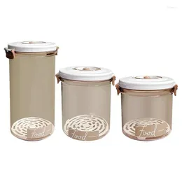 Storage Bottles Food Saver Vacuum Containers Large Capacity Box Dispenser Transparent Sealed Organiser Kitchen Tools Accessory