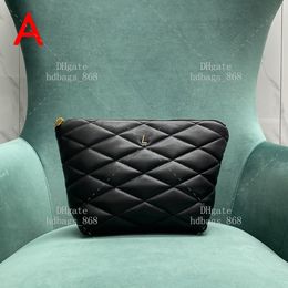 Clutch Bags Designer bag 26cm IN Diamond Lattice Lambskin 10A Mirror 1:1 quality Luxury Handbag Evening bag underarm bag With box WY091
