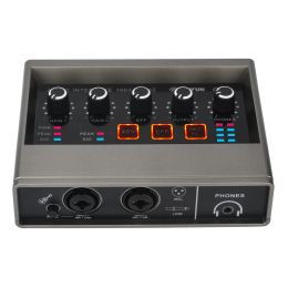 Equipment TEYUN 2 Channel 48V Audio Interface DiverFree Computer Record Electric Guitar Echo Effects PC Recording External Sound Card Q16