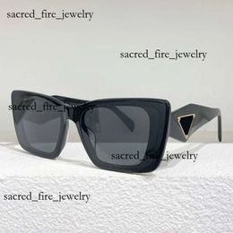 Designer Sunglasses Prd Shade Sunglasses Designer New Cat Eye Square Triangle Sunglasses Fashion Luxury Brand Transparent Triangle Graph 7470