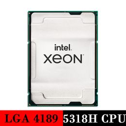 Använd serverprocessor Intel Xeon Gold Medal 5318H CPU LGA 4189 LGA4189 CPU5318H