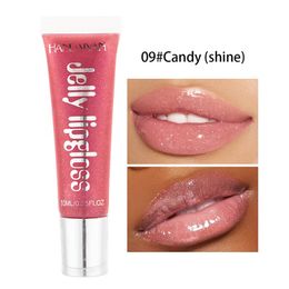 Dropshipping HANDAIYAN Jelly Lip Gloss Moisturising Shiny glitter liquid lipstick clear lipgloss beauty Cosmetics lip tint Make Up Tool