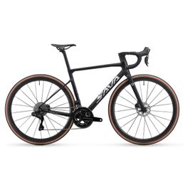 Bikes SAVA Top Racing Bike 6.64kg Carbon Bicycle Road Bike with SHIMANO Di2 Series Group Sets Full Carbon Bicycle Y240423
