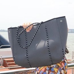 Shoulder Bags Women's Large Neoprene Handbag Luxury Strap Light Weight Suitable For Shopping