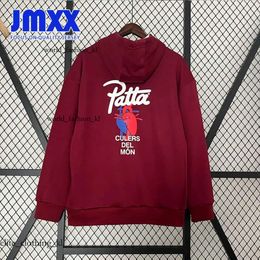 JMXX 24-25 Barcelona Soccer Hoodies PATTA Co Branded Styles Jerseys Mens Jersey Man Football 2024 2025 Pullover Fan Version 400