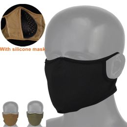Helmets Tactical Balaclava Mask Outdoor Hunting Riding Hiking CS Shooting Scarves Breathable Half Face