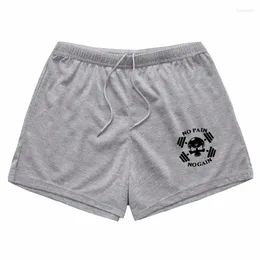 Men's Shorts Running Men Cotton Gym Quick Dry Loose Sport Basketball Training Male Sportswear Summer