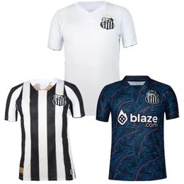 2023 2024 2025 Santos Soccer Jerseys FC A.MORELOS LEONARDO GIULIANO AUGUSTO OTERO ADERLAN HAYNER SCHMIDT J.FURCH RINCON NONATO GIL 24 25 football shirt 4XL