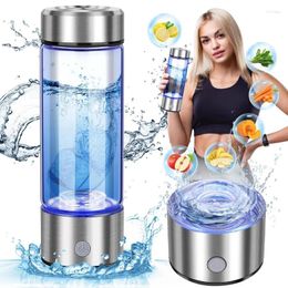 Water Bottles Hydrogen-Rich Cup Generator Alkaline Maker Rechargeable Ioniser Bottle Super Titanium Philtre Antioxidant