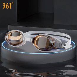 ot Professional Silicone Waterproof Swim Goggles Anti-fog UV Swimming Glasses With Earplug for Men Women Water Sports Eyewear 240417