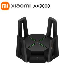 Routers Xiaomi Mi AX9000 Router WiFi6 Enhanced Edition TriBand USB3.0 Wireless Mesh Network Game Acceleration Repeater 12 Antennas