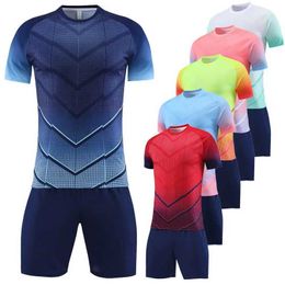 Fans Tops Tees Goalkeeper Football Jersey Suit for Kids Adults Personalized Custom 23-24 Boys Mens Print Short Sleeve Soccer Training Uniforms Y240423