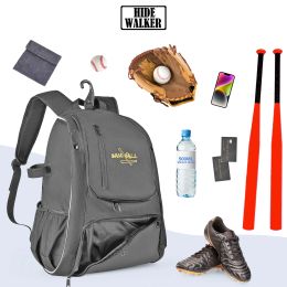 Bags Baseball Backpack Women Utility Baseball Bag for Kids Sports Equipments Baseball Bat Baseball Glove Bag Softball Practice Goods