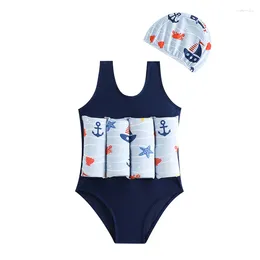 Women's Swimwear Kids Boys One-Pieces Buoyancy Swimsuit Swimming Vest Floatation Floating Suit Detachable SM919