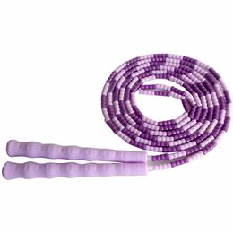 Jump Ropes Yoga gym fat burning striving for excellence soft bead sports skiing fitness equipment ski rope jump rope Y240423