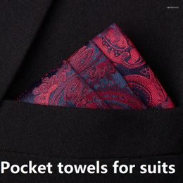 Bow Ties Pocket Square Men Fabric Handkerchiefs Women's Handkerchief Squares Cotton Scarves Man Japanese 25 25CM