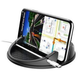 Chargers 10W Fast Charging Wireless Car Charger For Samsung S20 S10 Iphone 12 X QI Wireless Charger Car Mount Dashboard Car Phone Holder