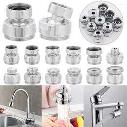 Bathroom Sink Faucets Purifier Accessories Kitchen Faucet Fittings Adapter Swivel Aerator 360 Degree Adjustable Tap Connector