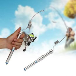 Accessories Portable Lightweight Stainless Steel Mini Fishing Sea Boat Rod Ocean Pole Tackle