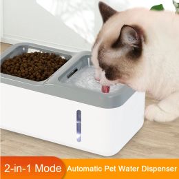 Supplies Automatic Pet Cat Water Fountain with LED Lighting 1.5L USB Smart Dogs Cats Mute Drinker Feeder Bowl Drinking Dispenser