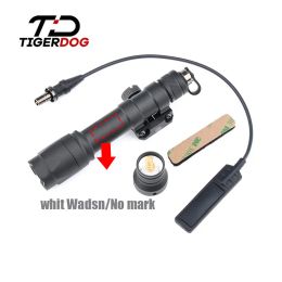 Scopes Wadsn sf Metal M600B M600C Flashlight+ Magic sticker+ Moment Switch Fit 20MM Picatinny Rail Hunting Weapon Scout LIght