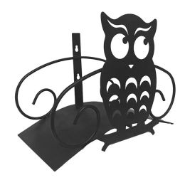 Reels 1PCS Wall Mounted Metal Owl Art Hose Holder Decorative Garden Hose Hanger Owl Shape Water Pipe Storage Rack Placing Rack