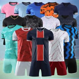 Soccer 2021 Men's Adults Kids Team Soccer Jersey Set Football Uniforms Jersey Shirt Sets Custom Sports Training Uniforms Soccer Shirt