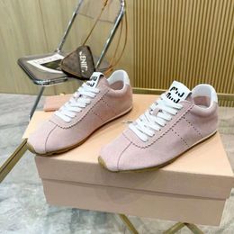 High Version Early Spring New Product, Simple Lace Up Fashion Sports German Training Forrest Gump Shoes, Flat Bottomed Small White Shoes for Women