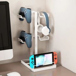 Racks Game Controller Stand Holder Storage Gamepad Brackets Fit for Xbox ONE 360 Switch PS4 STEAM PC Nintendo Headset Stander Boy Room