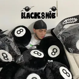 Pillow 3550cm Billiards No.8 Ball Pillow Cushion Black Stuffed Chair Seat Cushion Gaming Chair Back Cushion Sofa Lumbar Cushion