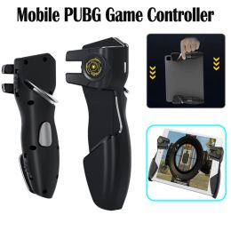 Gamepads Six Finger Gamepad AKPAD8K Joystick Controller for PUBG Aim Shooting Gaming Button Triggers Handle for IPad IOS Android Tablet