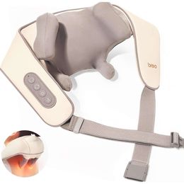 Breo N5 Mini Neck Massager with Heat - Electric Massager for Neck and Shoulder Deep Tissue Massage - Perfect Mother's Day Gift for Muscle Relaxation at Home