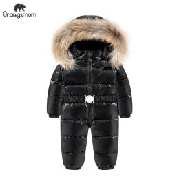 Coats Orangemom official store baby boys coat snow wear warm down winter jumpsuit infant coats snowsuit baby girl winter clothes